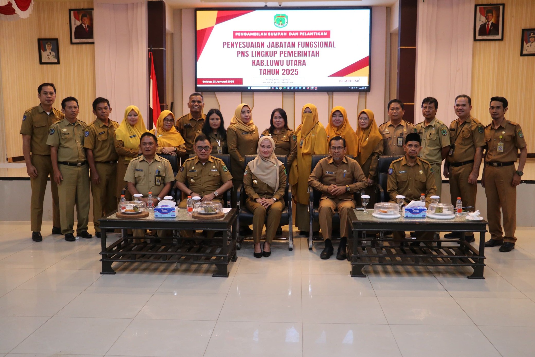 Pelantikan JF PP dan JF PKPM DPMPTSP