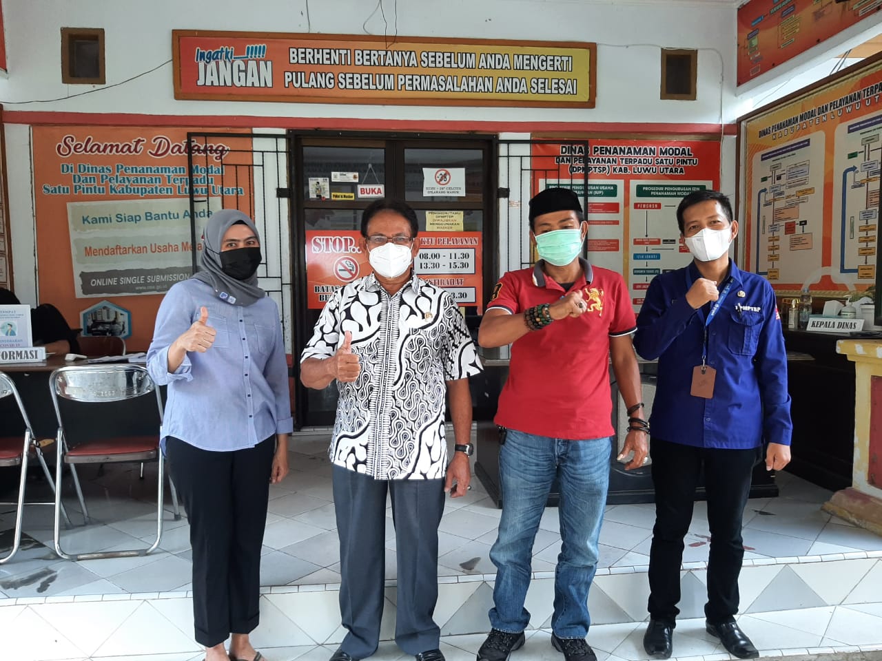 KUNJUNGAN ANGGOTA DPRD KAB. WAJO 