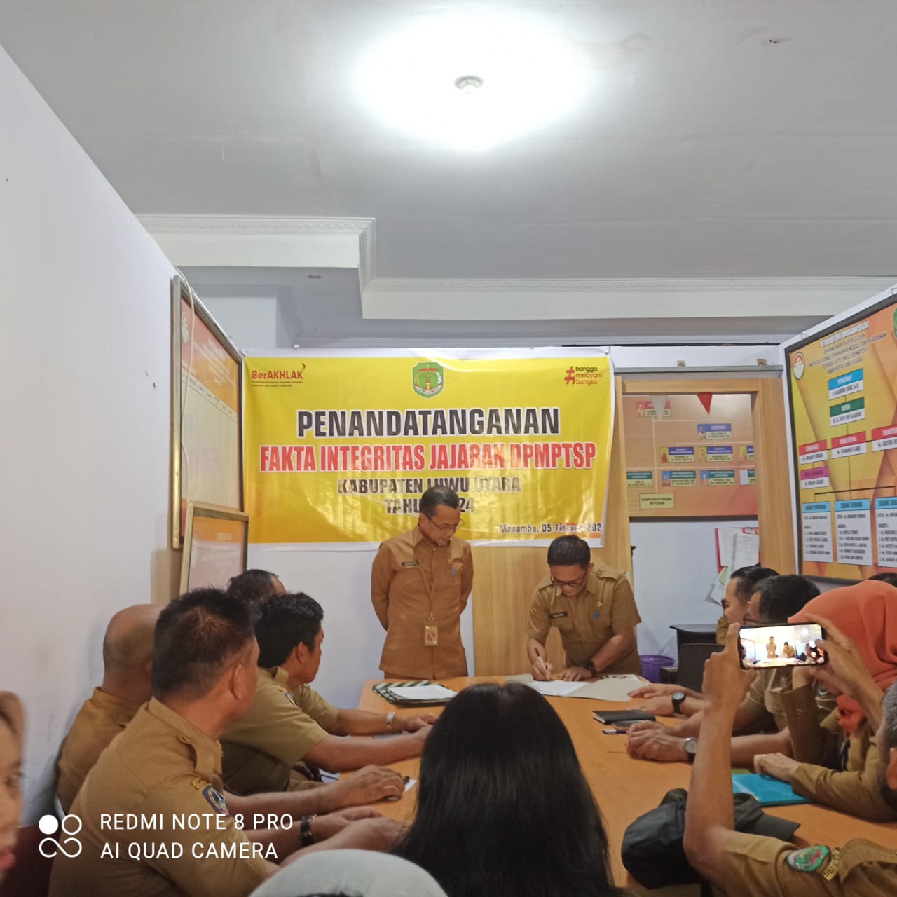 penandatanganan fakta integritas